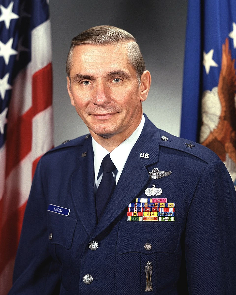 Portrait of Donald Leonard Kotula in U.S. Air Force uniform
